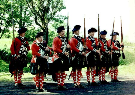Line of Highlanders, Royal Highland Emigrants